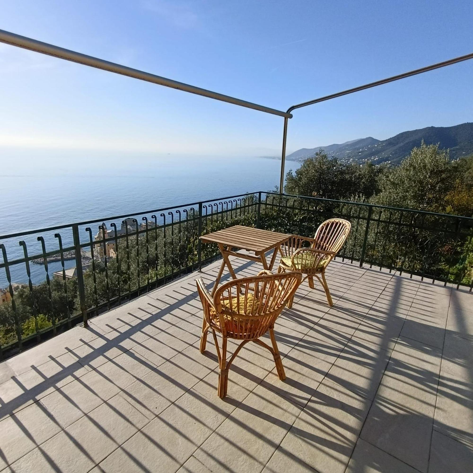 Appartamento Terrazzo Sul Mare Camogli Esterno foto